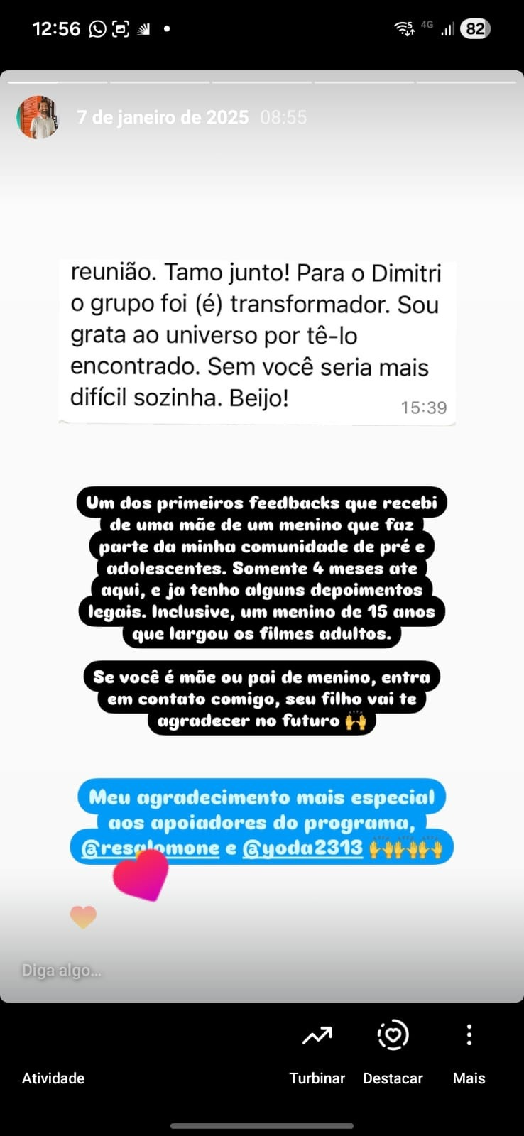 Depoimento 1