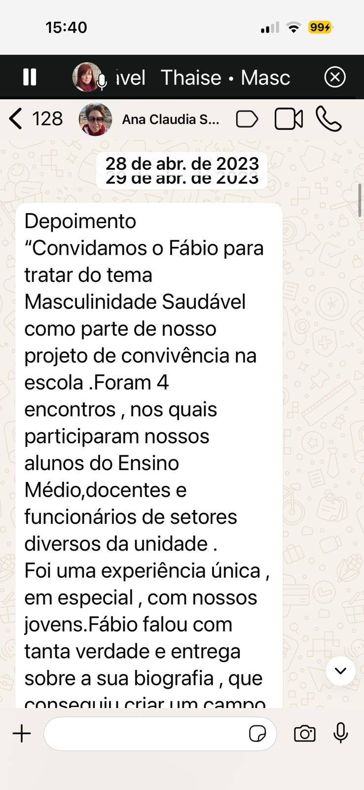 Depoimento 2